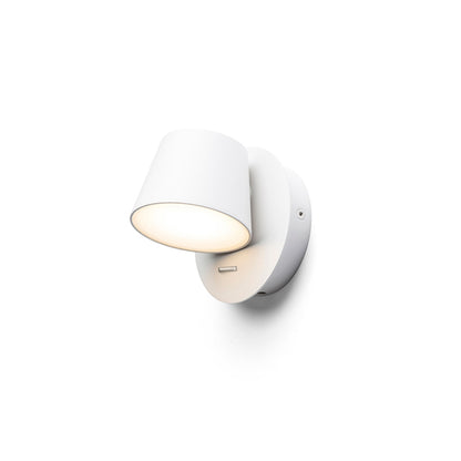 AMADEUS I verstelbare wandlamp wit