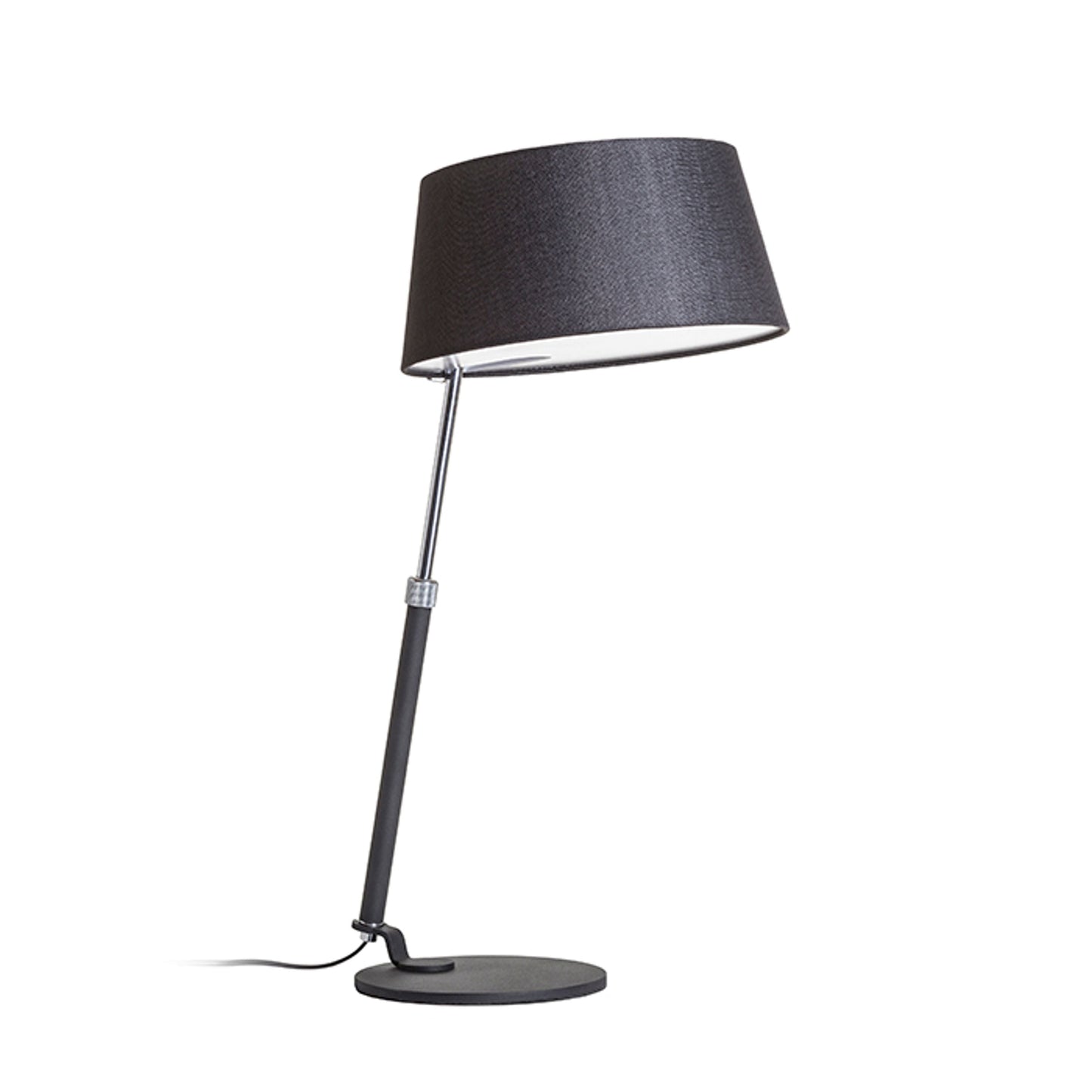 RITZY design tafellamp zwart chroom