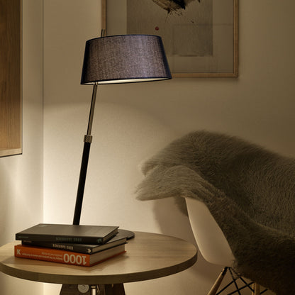 RITZY | design tafellamp met verstelbare hoogte en textielkap | E27 max 15W | 70 cm