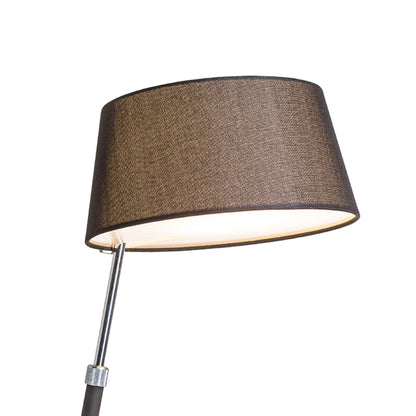 RITZY | design tafellamp met verstelbare hoogte en textielkap | E27 max 15W | 70 cm