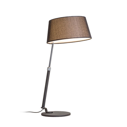 RITZY | design tafellamp met verstelbare hoogte en textielkap | E27 max 15W | 70 cm