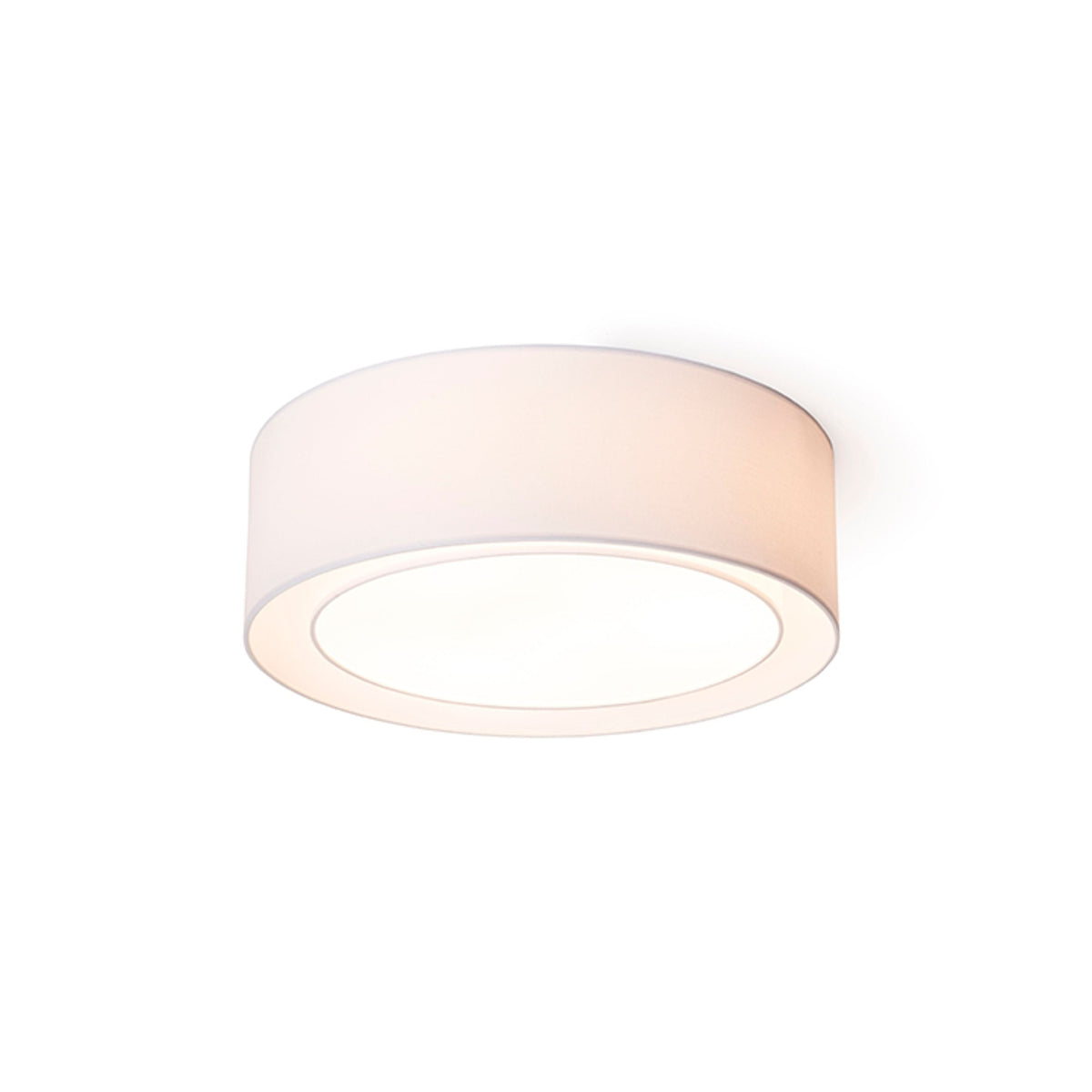 OTIS 50 | plafondlamp | 3x E27 | dubbele textielkap 50 cm | met of zonder lichtbron