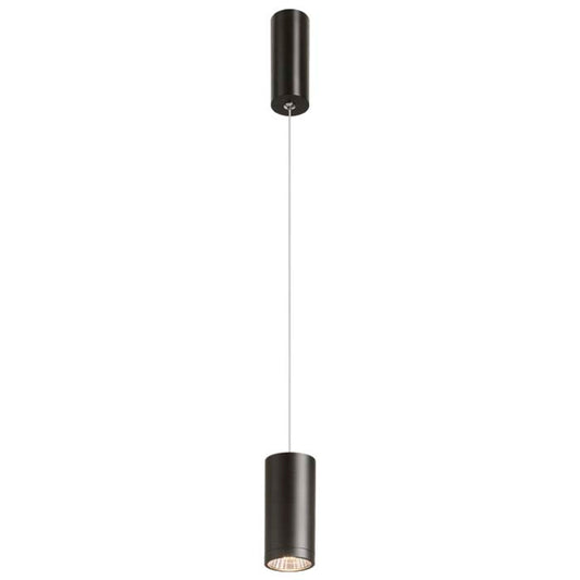 BOGARD | cilindrische LED hanglamp | 5W 472lm 3000K | mat zwart of mat nikkel
