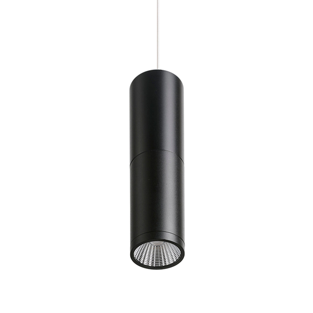 BOGARD | cylindrical LED pendant light | 5W 472lm 3000K | matt black or matt nickel