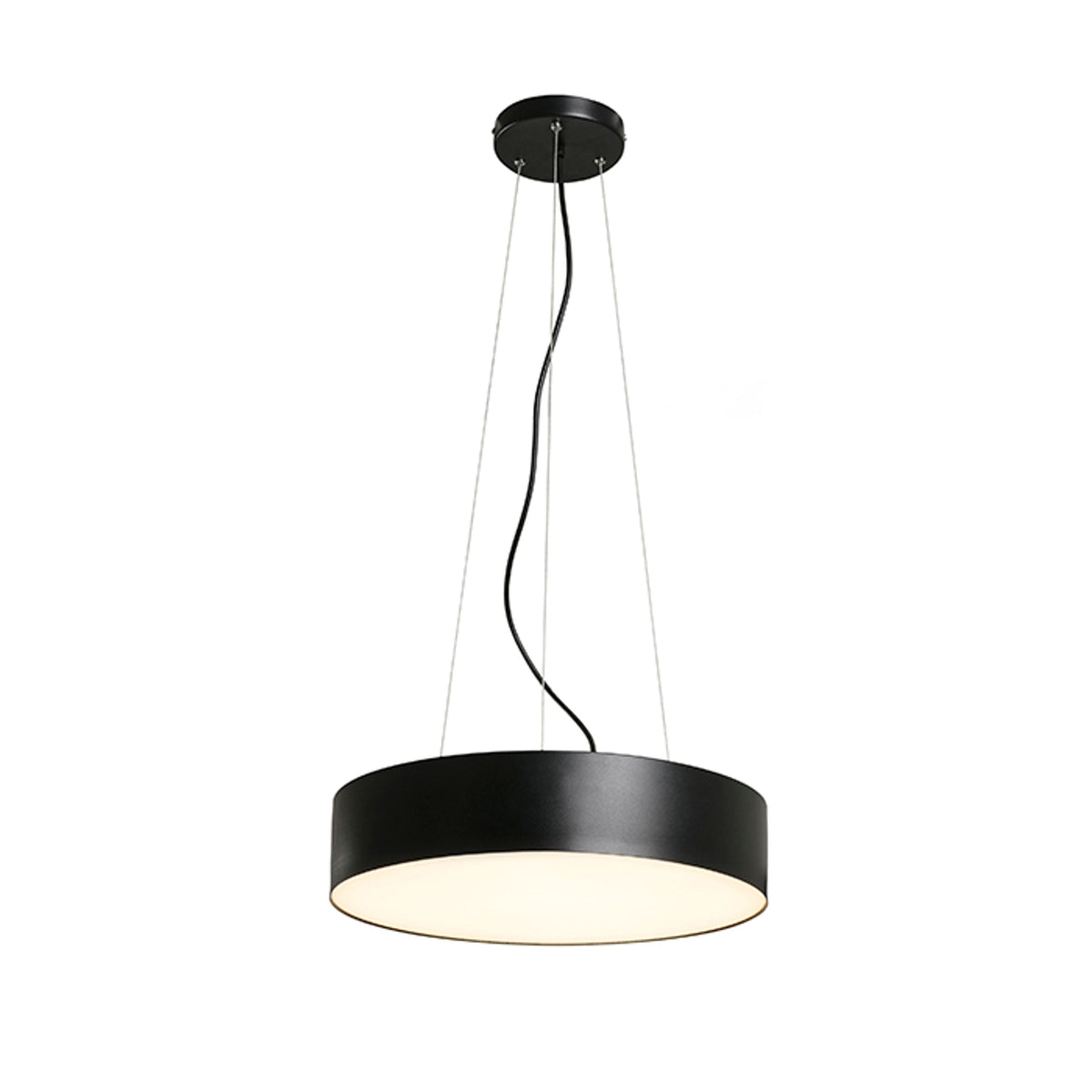 COIMBRA | grande plafoniera rotonda | LED 24W 1800lm 3000K | 44,5 cm | nera