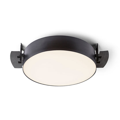 COIMBRA | grande plafoniera rotonda | LED 24W 1800lm 3000K | 44,5 cm | nera