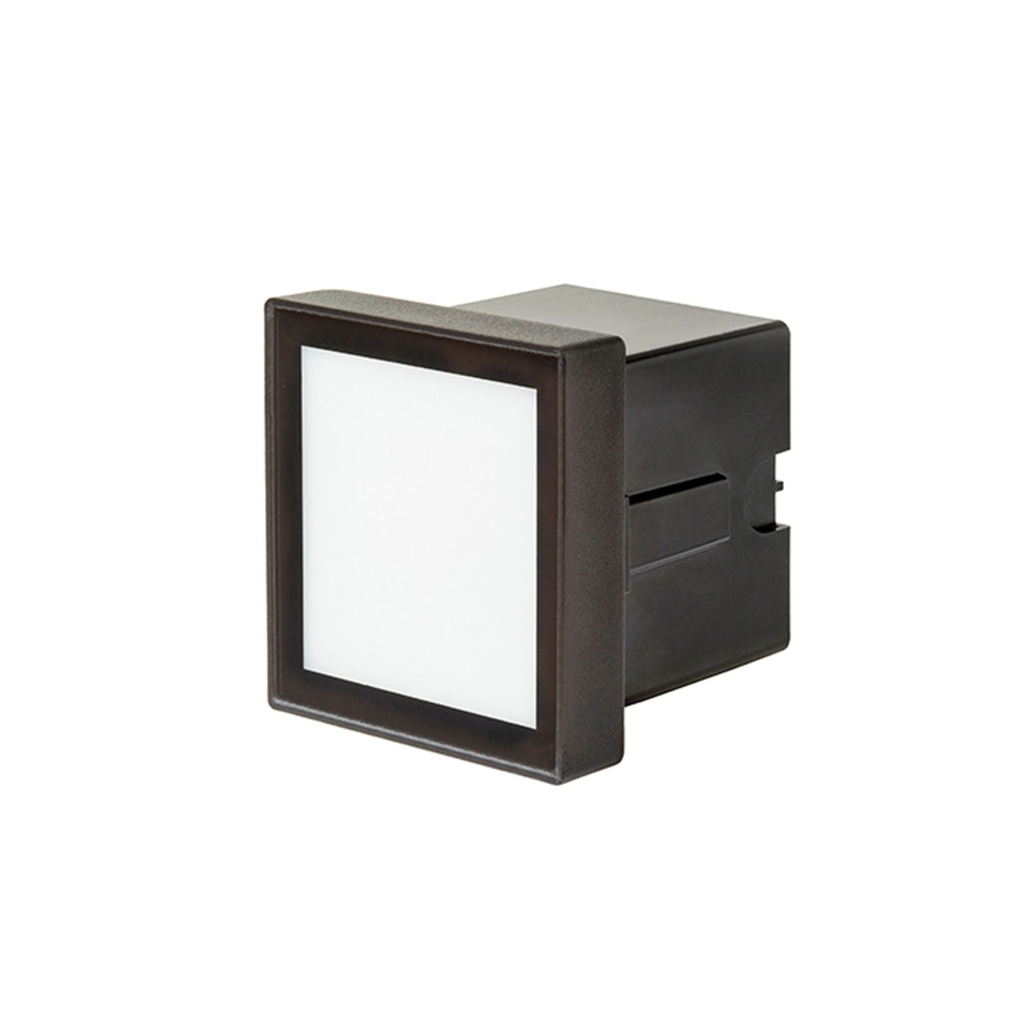 DEJAVU SQ 9 inbouw wandlamp buiten zwart detail