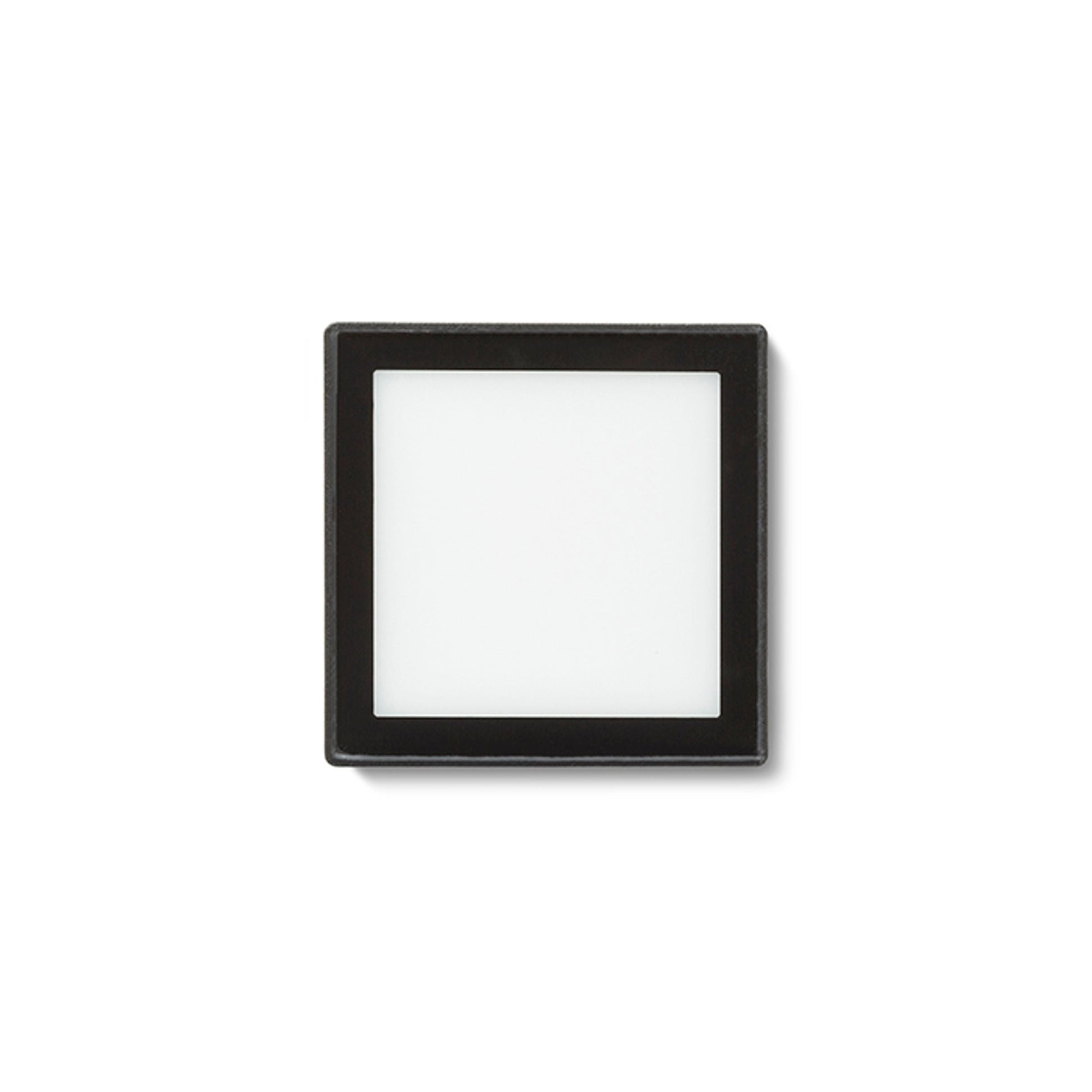 DEJAVU SQ 9 inbouw wandlamp buiten zwart sfeerbeeld trap