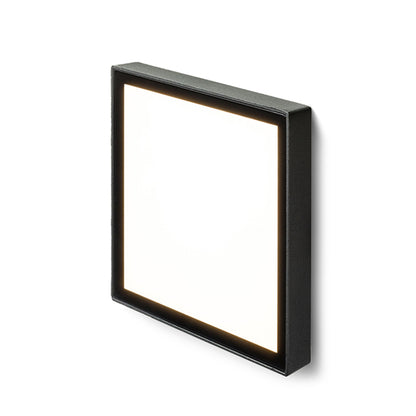 DEJAVU SQ 14 inbouw wandlamp buiten zwart LED 6W IP65 3000K