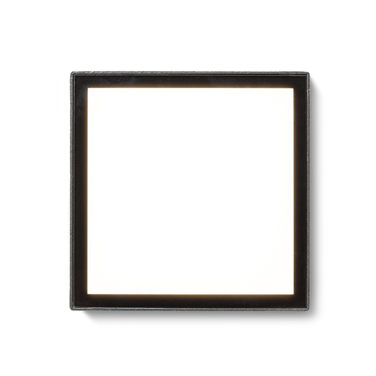 DEJAVU SQ 14 inbouw wandlamp buiten zwart sfeerbeeld