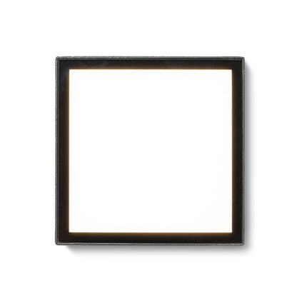 DEJAVU SQ 14 inbouw wandlamp buiten zwart sfeerbeeld