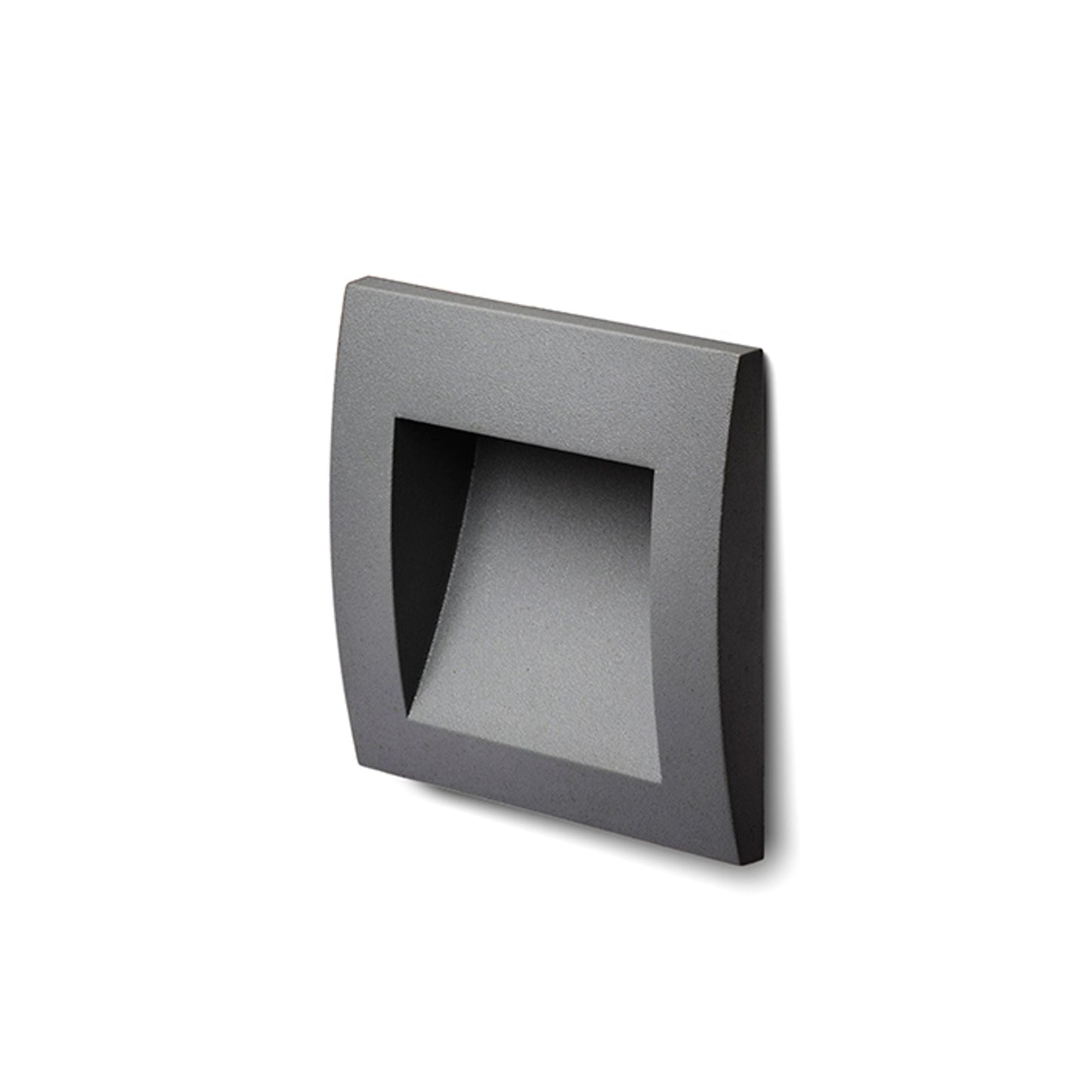 GORDIQ S inbouw wandlamp buiten antracietgrijs sfeerbeeld