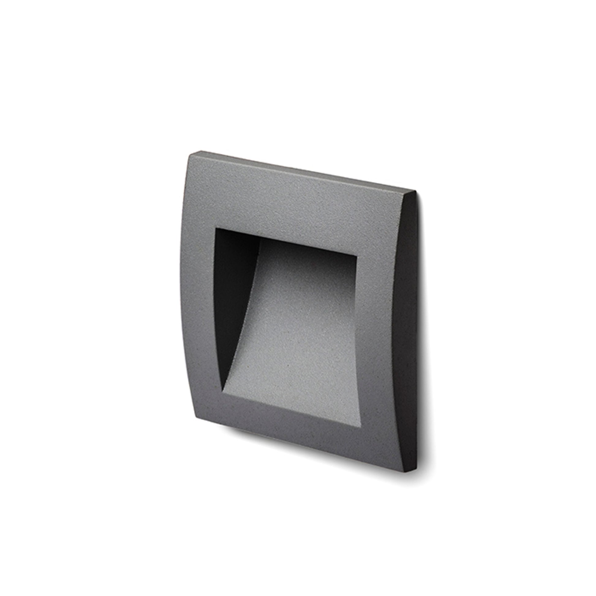 GORDIQ S inbouw wandlamp buiten antracietgrijs sfeerbeeld
