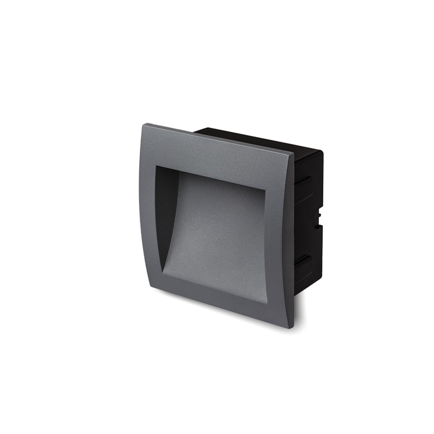 GORDIQ M inbouw wandlamp buiten antracietgrijs toepassing
