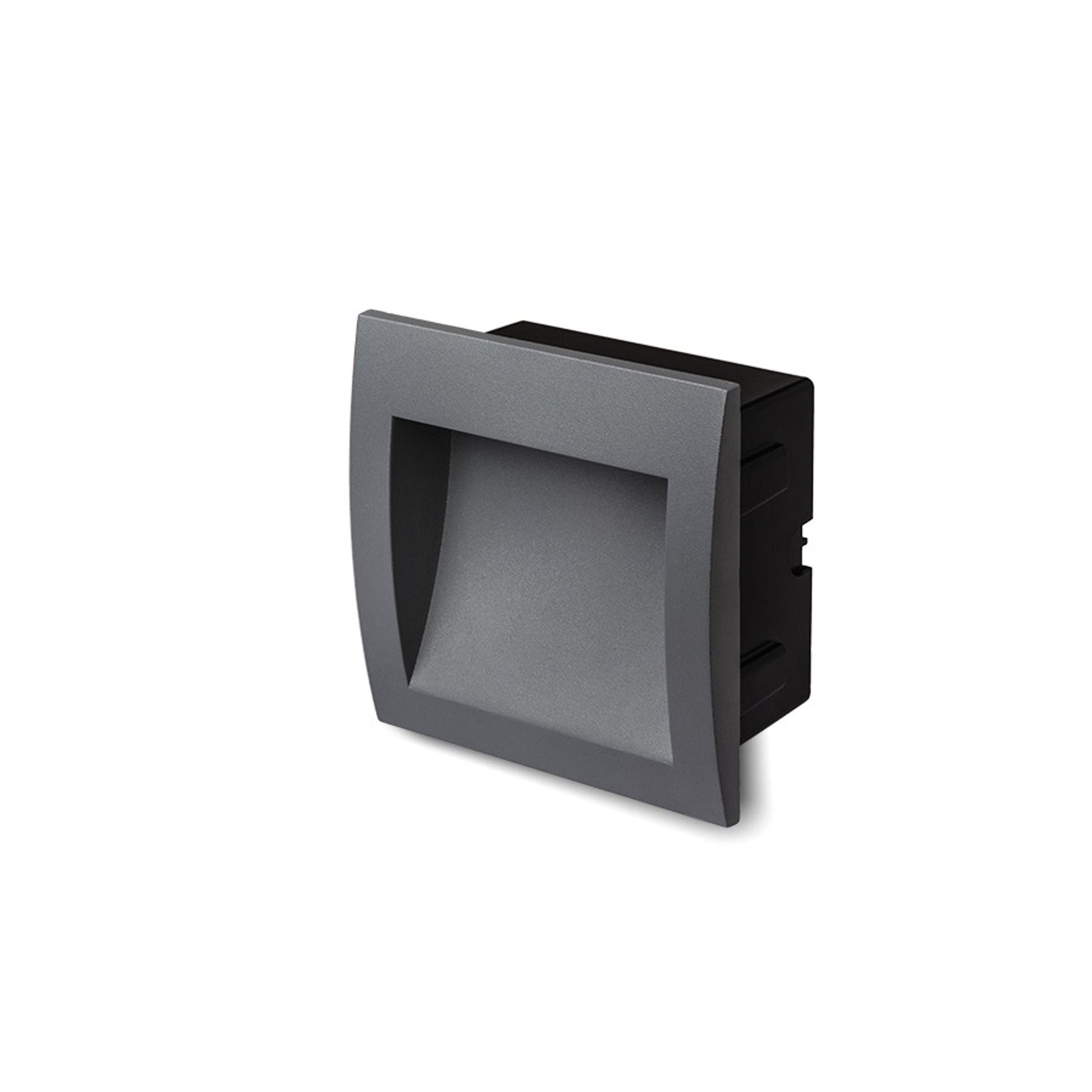 GORDIQ M inbouw wandlamp buiten antracietgrijs toepassing
