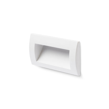 GORDIQ L inbouw wandlamp buiten wit detail