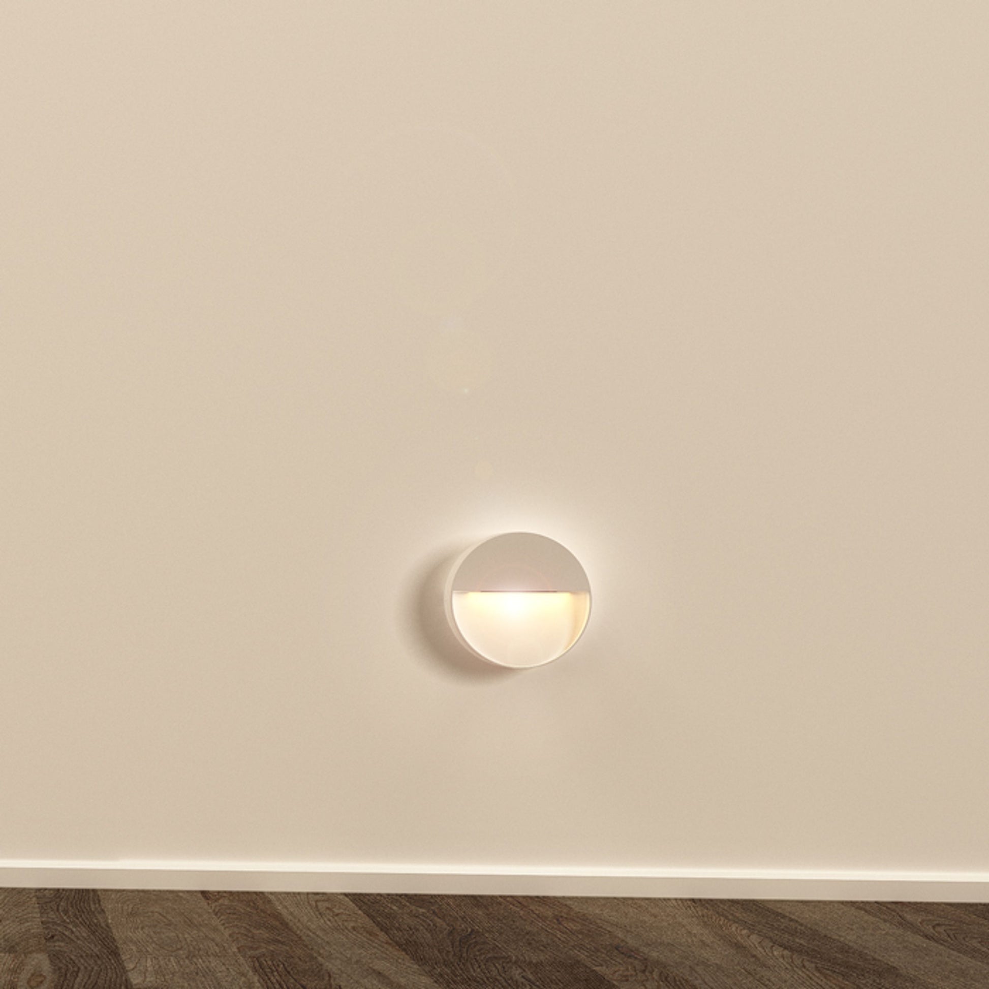 AQILA R opbouw wandlamp buiten wit detail