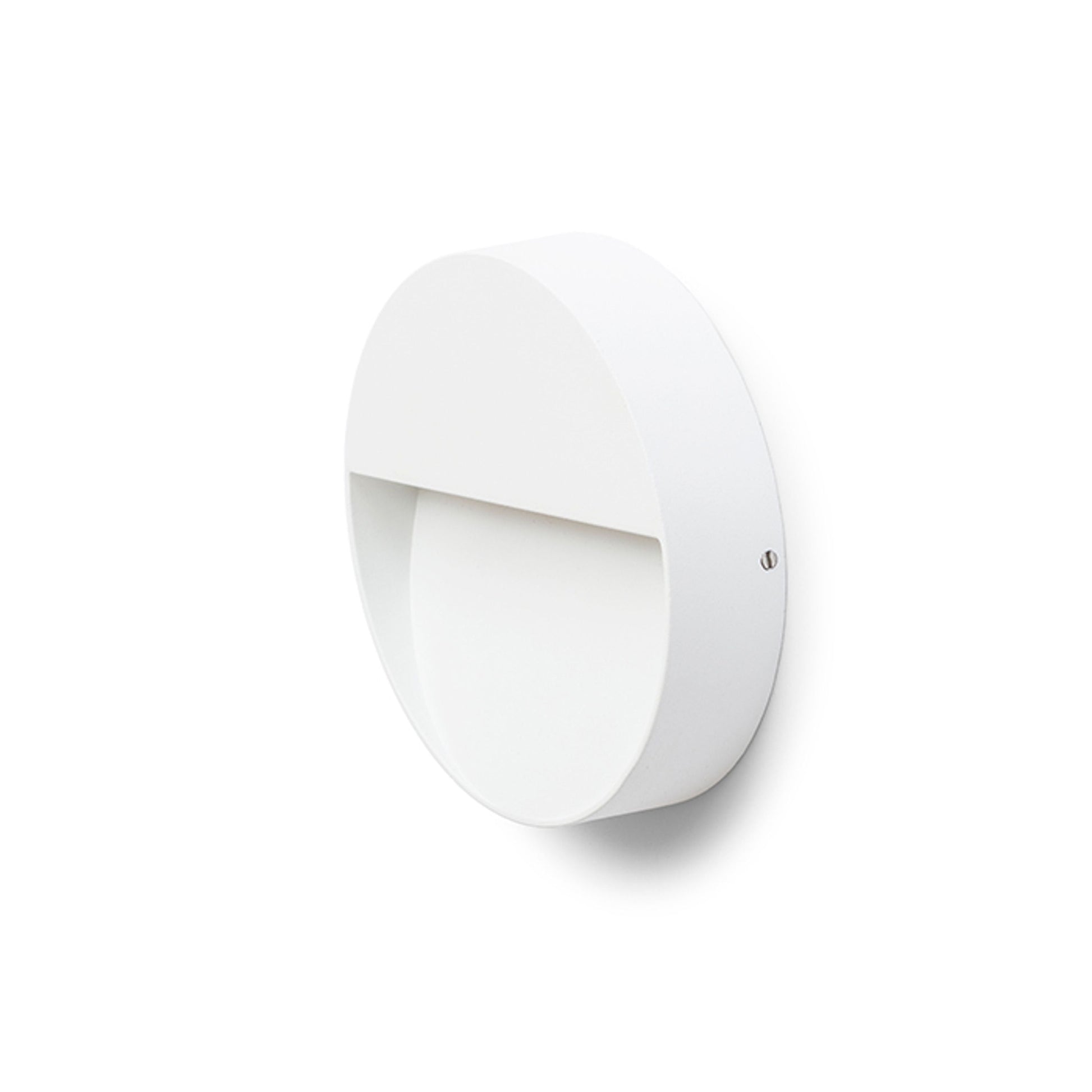 AQILA R opbouw wandlamp buiten wit sfeerbeeld pad