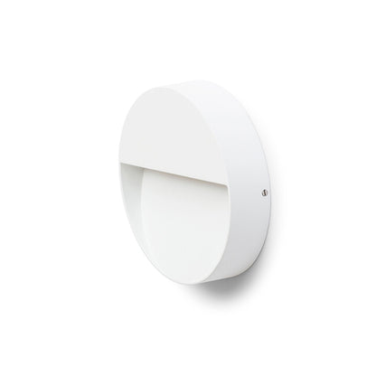 AQILA R opbouw wandlamp buiten wit sfeerbeeld pad