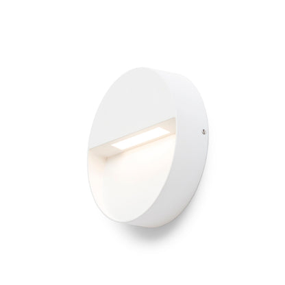 AQILA R opbouw wandlamp buiten wit lichtbeeld