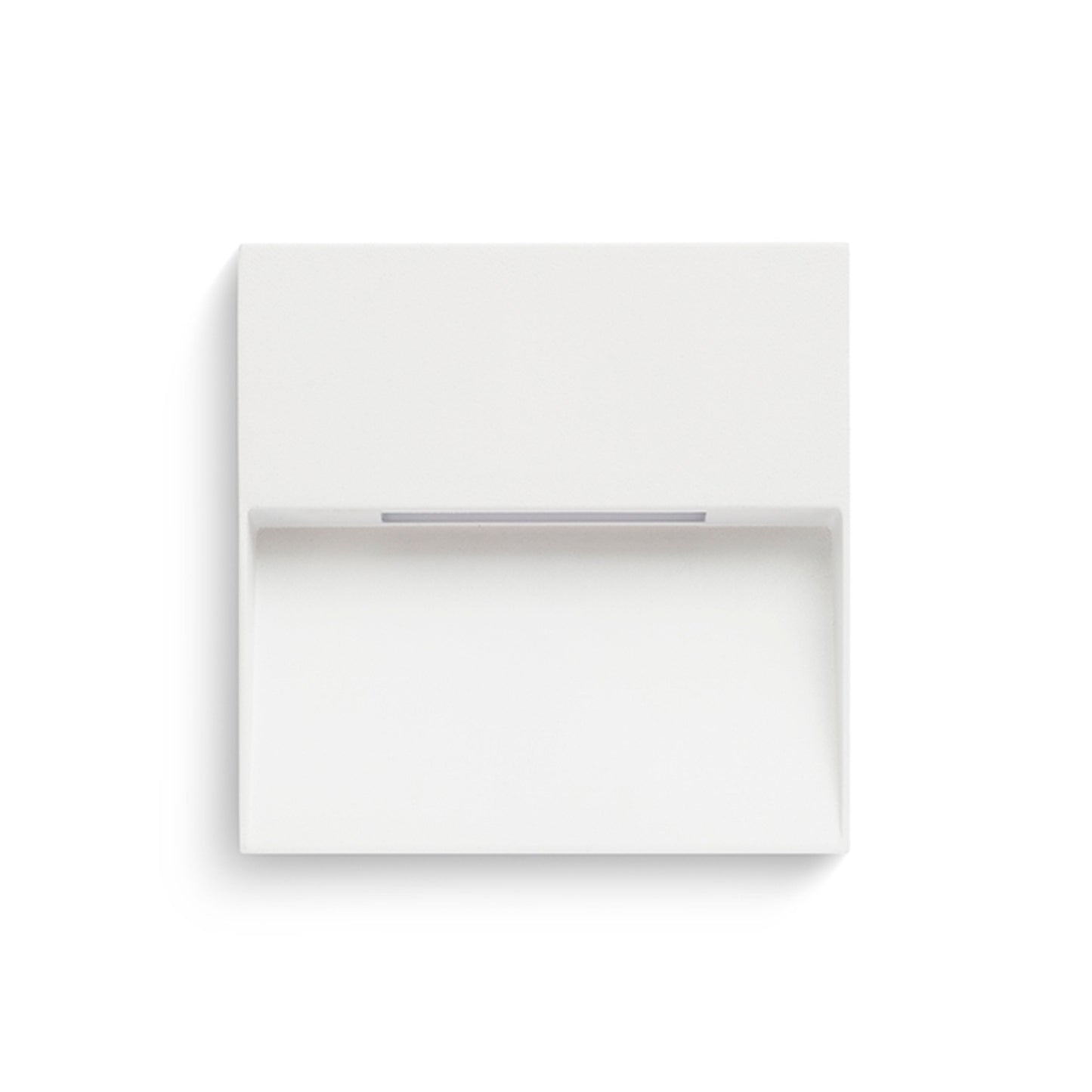 AQILA SQ opbouw wandlamp buiten wit detail