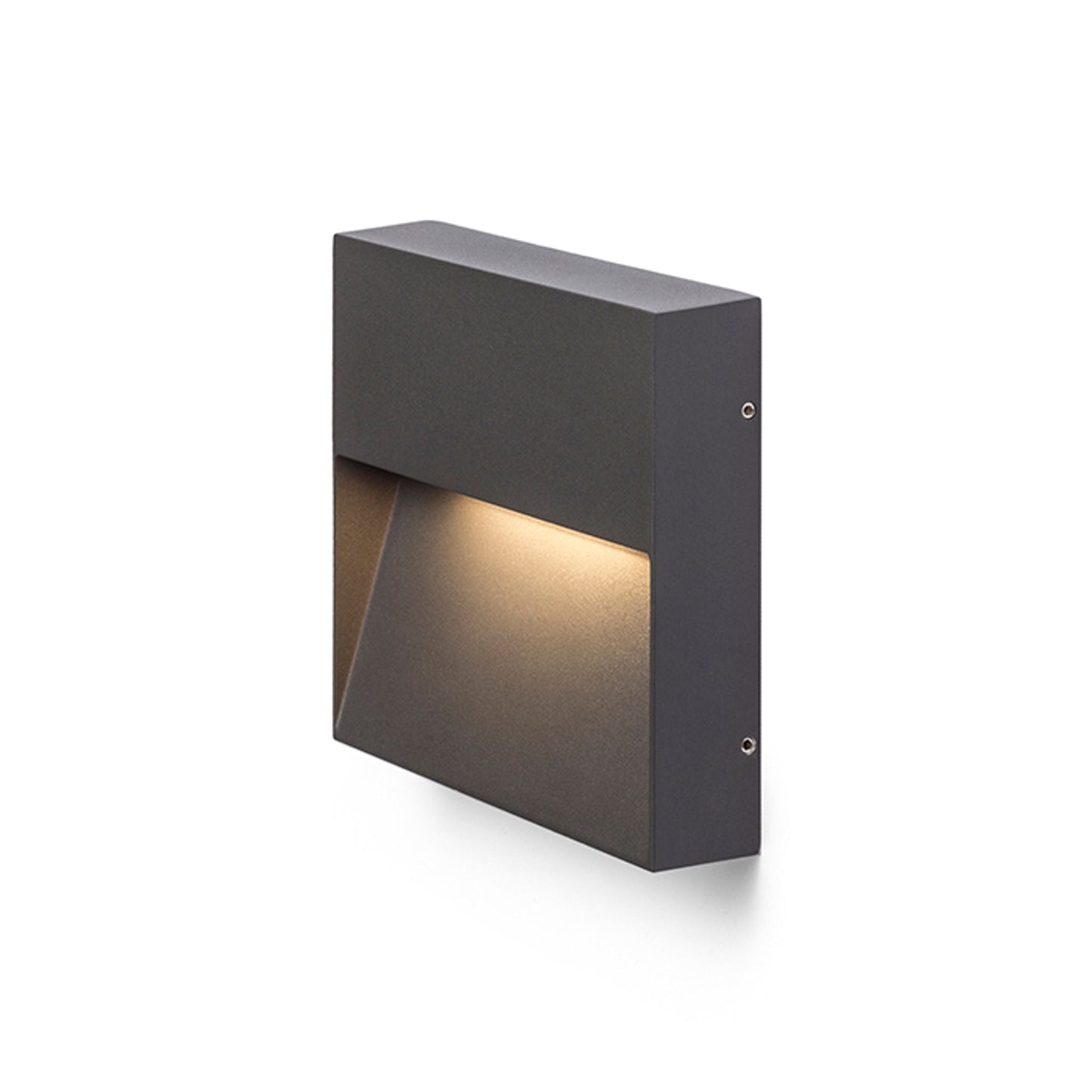 AQILA SQ opbouw wandlamp buiten antracietgrijs LED 6W IP54 3000K