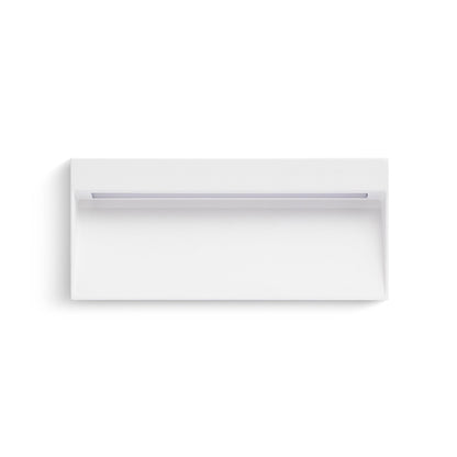 AQILA RC opbouw wandlamp buiten wit detail