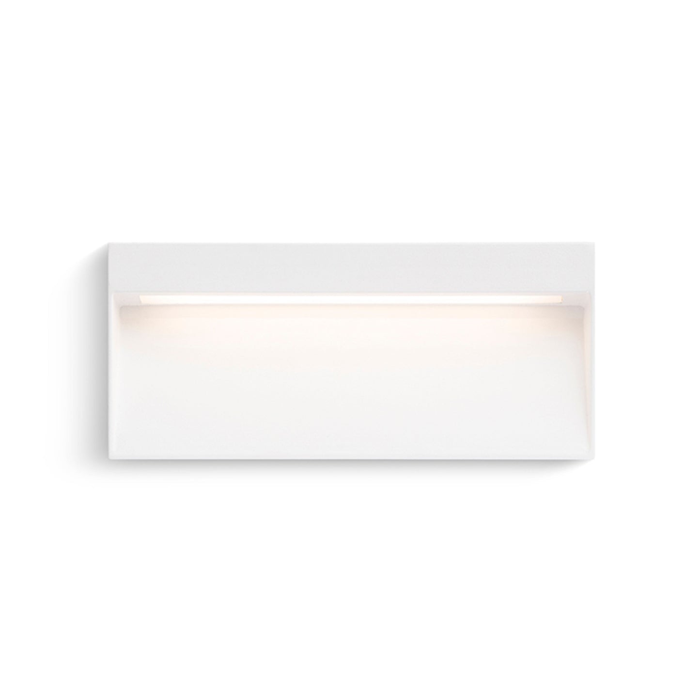 AQILA RC opbouw wandlamp buiten wit sfeerbeeld trap