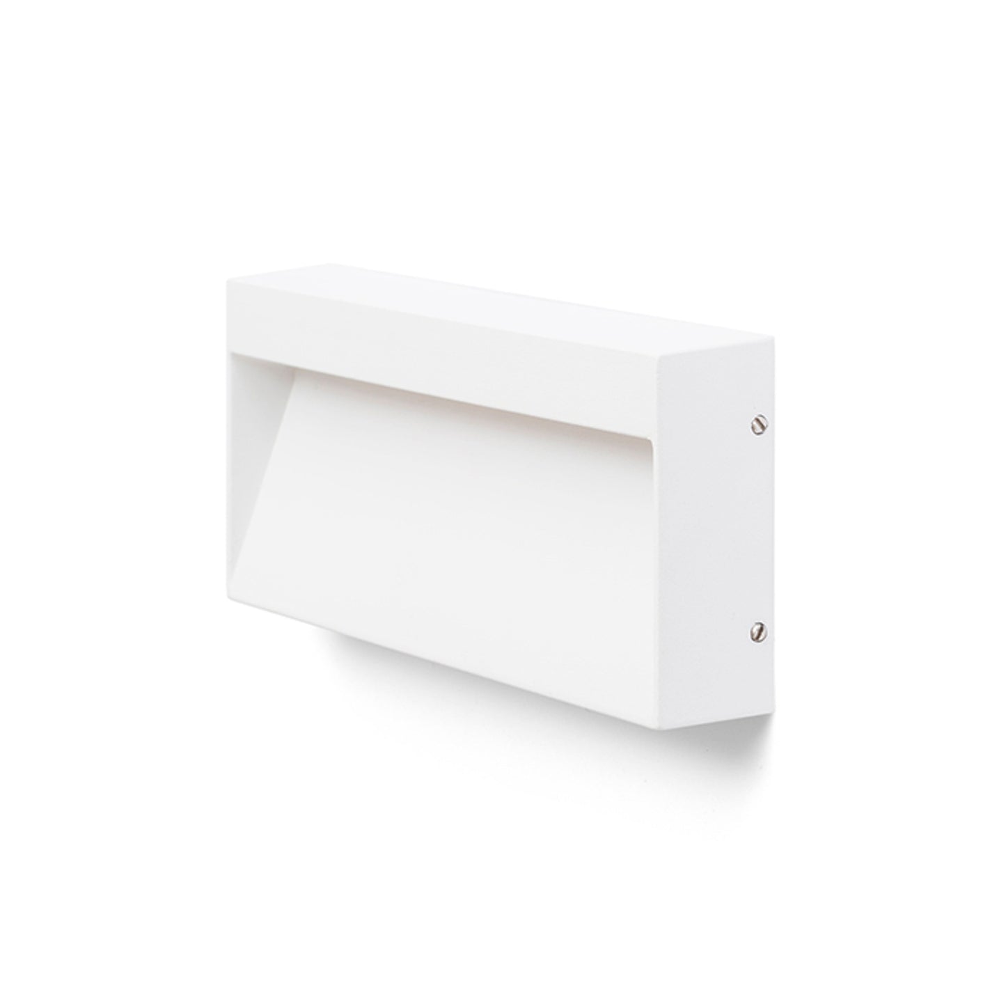 AQILA RC opbouw wandlamp buiten wit sfeerbeeld gevel