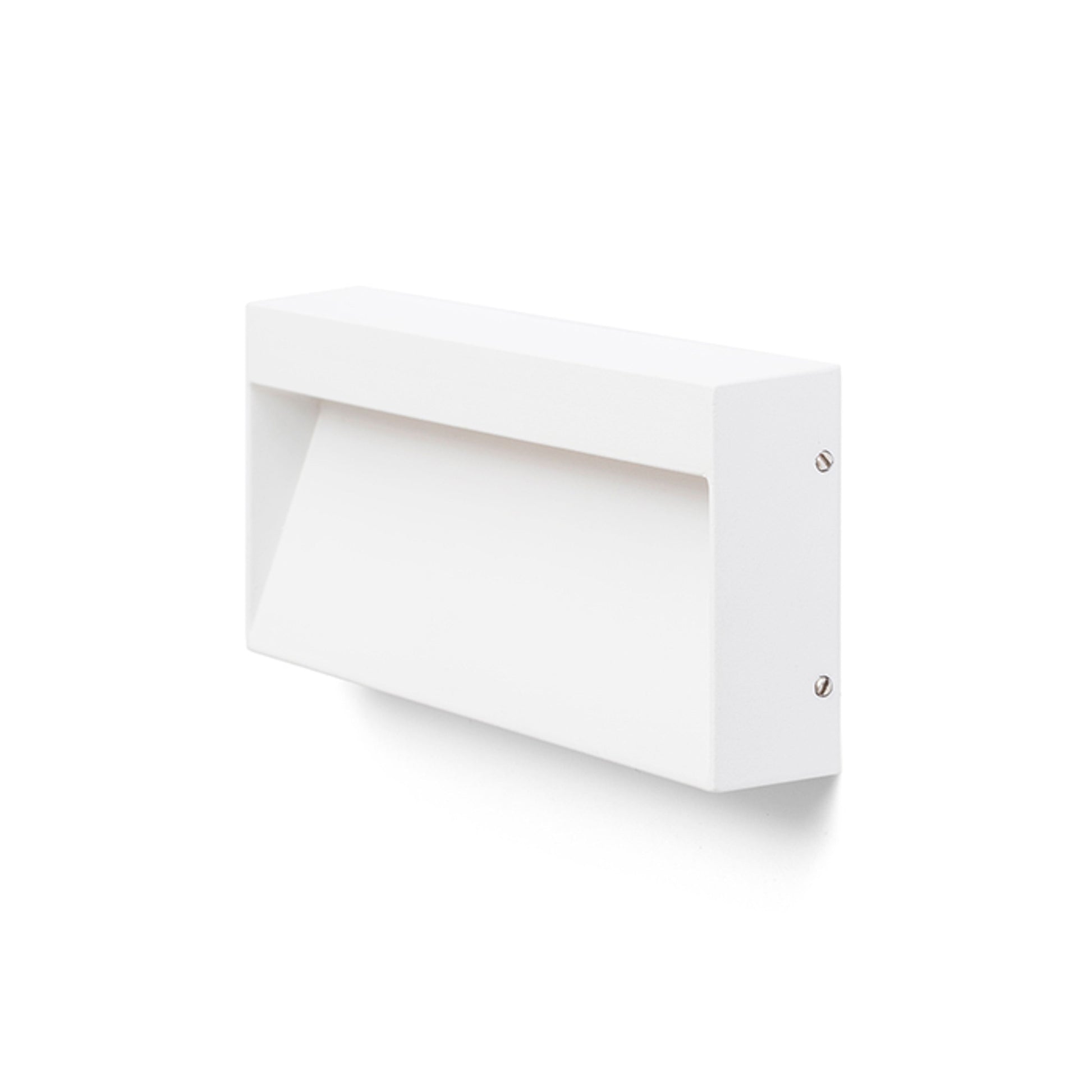 AQILA RC opbouw wandlamp buiten wit sfeerbeeld gevel