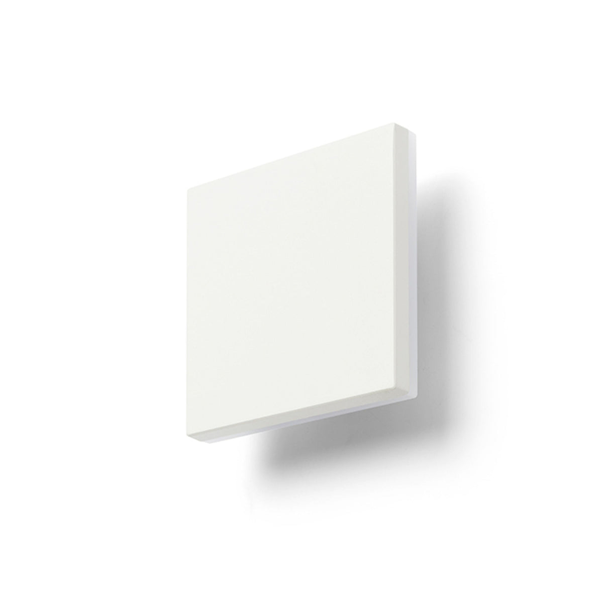 ATHI | aplique de parede quadrado para luz indireta | LED 9,6W 550lm 3000K | IP54 | branco