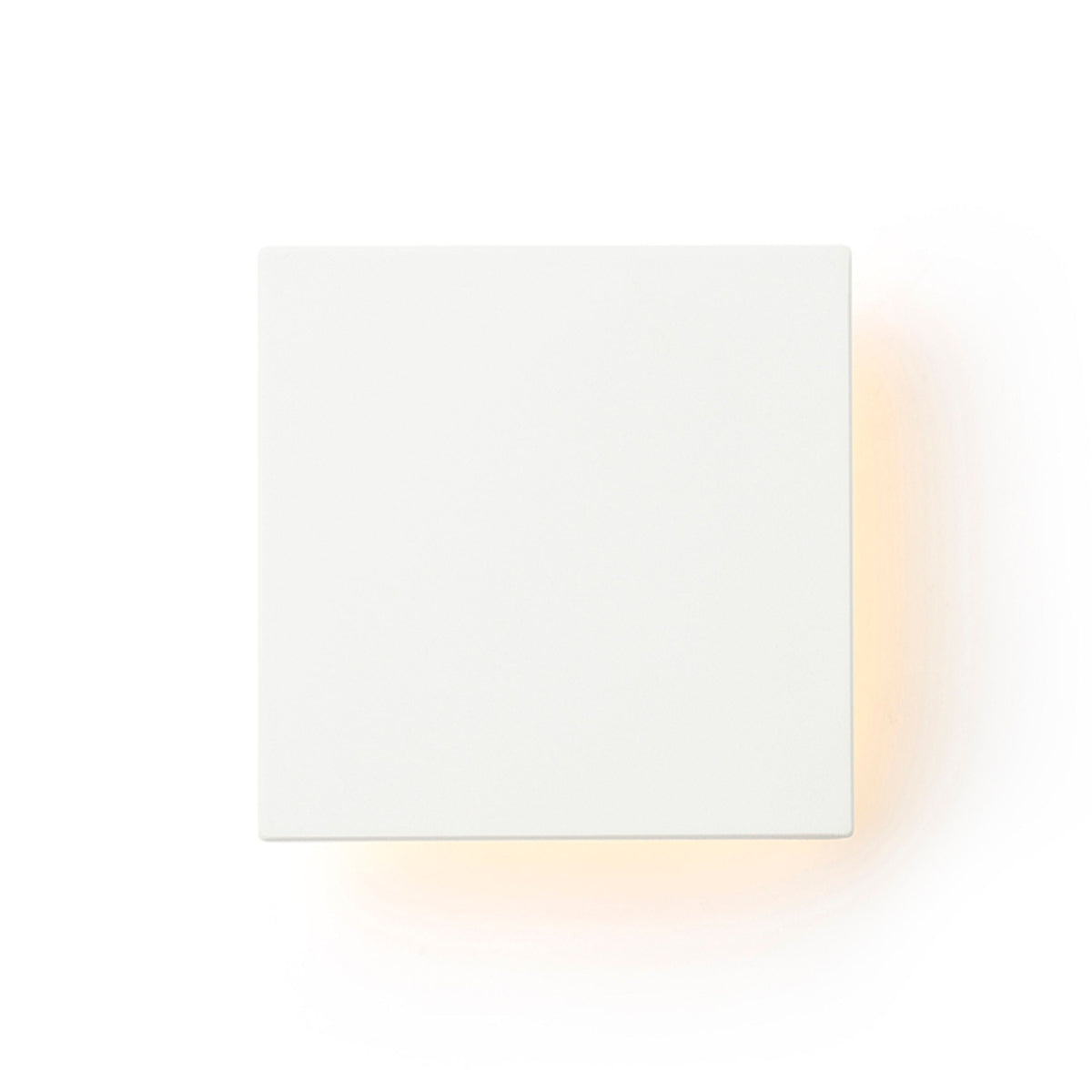 ATHI | aplique de parede quadrado para luz indireta | LED 9,6W 550lm 3000K | IP54 | branco