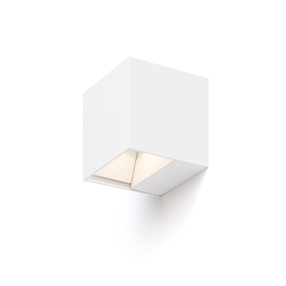 CARRE | hranaté venkovní nástěnné svítidlo s osvětlením up-down | LED 3 W 200 lm 3000 K | IP54 | antracitové nebo bílé