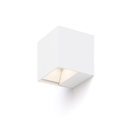 CARRE | hranaté venkovní nástěnné svítidlo s osvětlením up-down | LED 3 W 200 lm 3000 K | IP54 | antracitové nebo bílé