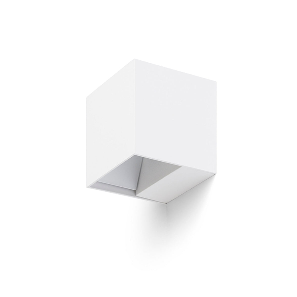 CARRE | hranaté venkovní nástěnné svítidlo s osvětlením up-down | LED 3 W 200 lm 3000 K | IP54 | antracitové nebo bílé