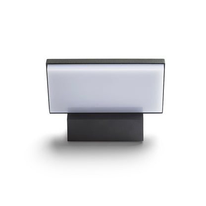 XYLO | düz dış mekân duvar lambası | LED 8W 590lm 3000K | IP54 | antrasit