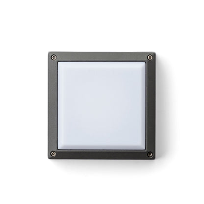 DELTA 145 utenpåliggende lampe | utendørs utenpåliggende lampe | GX53 | IP54 | antrasitt | med eller uten lyskilde