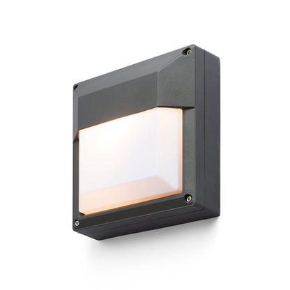 DELTA 215 applique | applique da esterno | E27 | IP54 | grigio antracite | con o senza lampadina