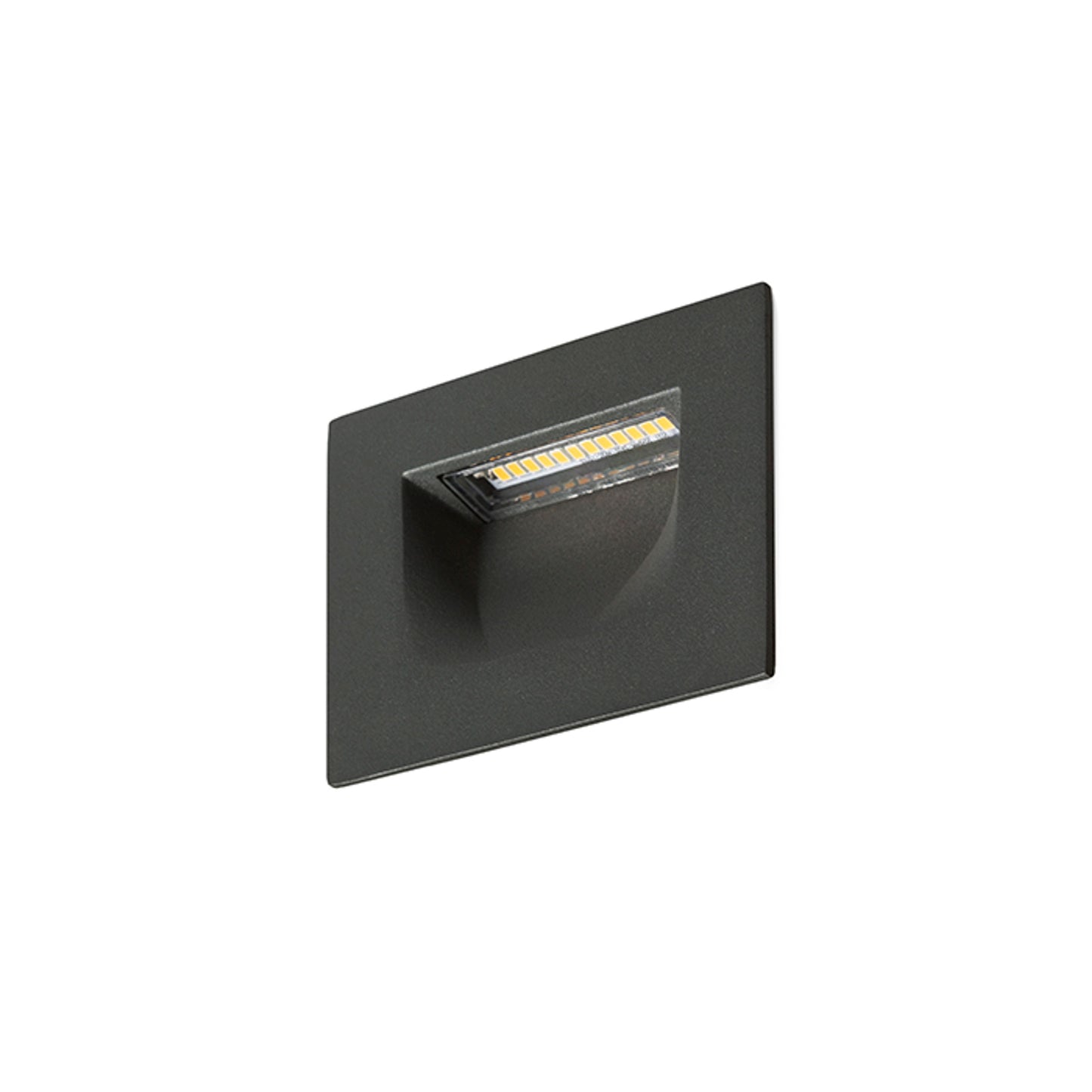 PER inbouw wandlamp buiten antracietgrijs zijaanzicht