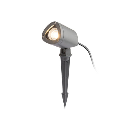 COSMO | LED tuinspot op grondspies met smalle bundel | 10W 850lm 3000K | IP65 | antraciet