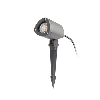 COSMO | LED tuinspot op grondspies met smalle bundel | 10W 850lm 3000K | IP65 | antraciet