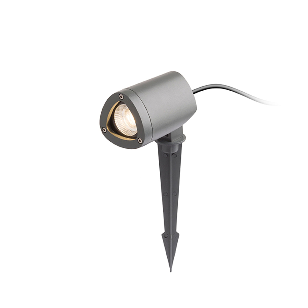 COSMO | LED tuinspot op grondspies met smalle bundel | 10W 850lm 3000K | IP65 | antraciet