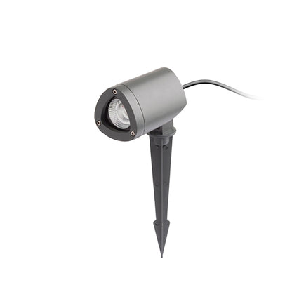 COSMO | LED tuinspot op grondspies met smalle bundel | 10W 850lm 3000K | IP65 | antraciet