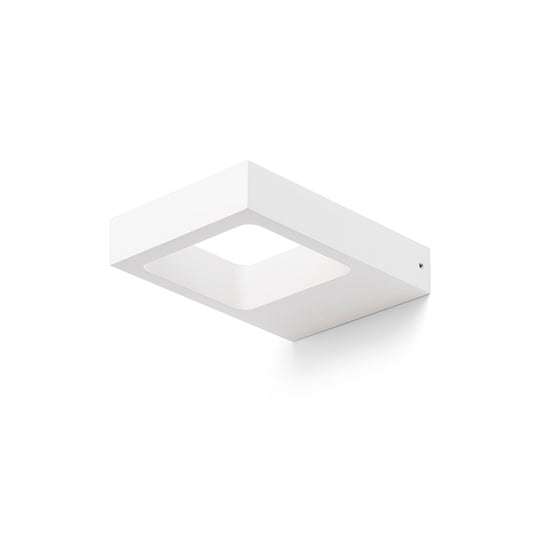 LEA | rechthoekige LED wandlamp up en down | 6W 650lm 3000K | wit of zwart