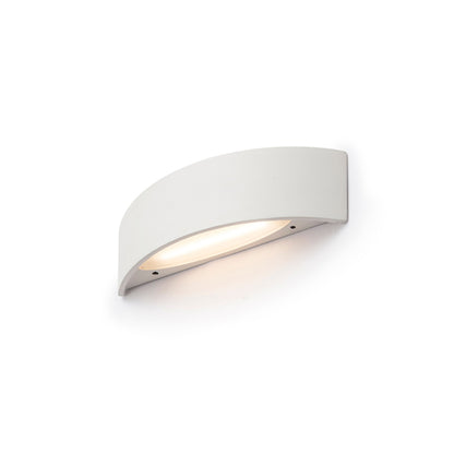 NAXOS | buet LED-vegglampe opp og ned | 6 W 780 lm 3000 K | hvit eller børstet metall