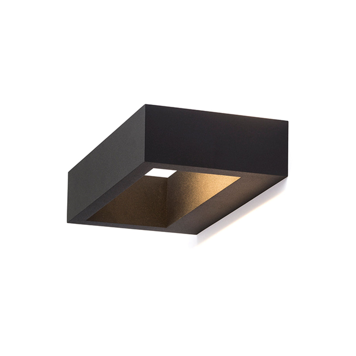 NEMAN | rechthoekige LED wandlamp up en down | 10W 1300lm 3000K | wit of zwart