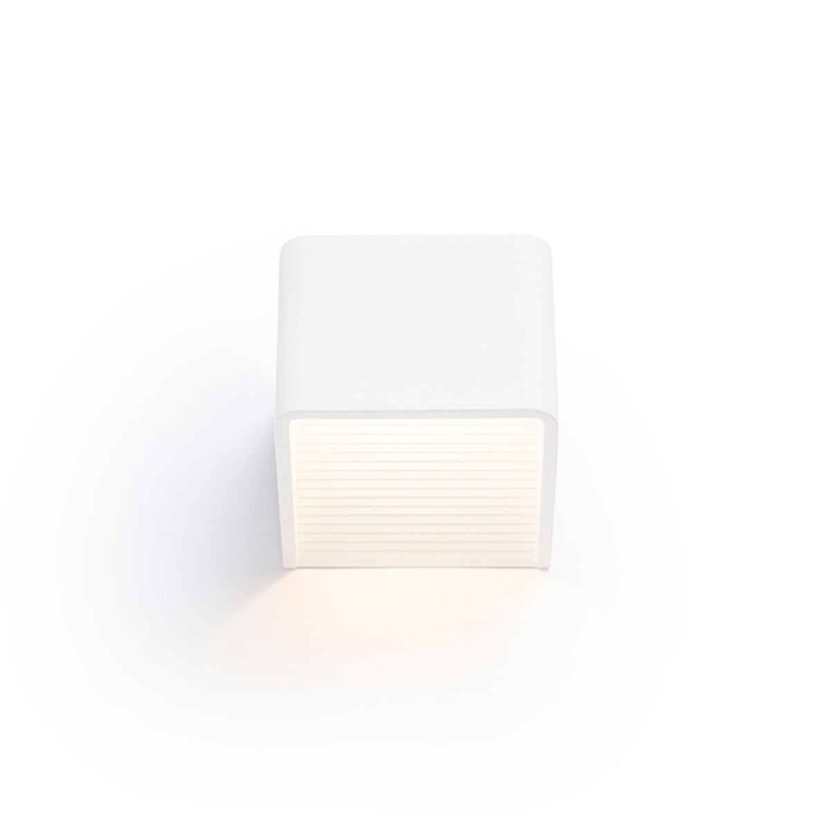 ONYX | kubieke LED wandlamp up en down | 5W 500lm 3000K | wit of zwart