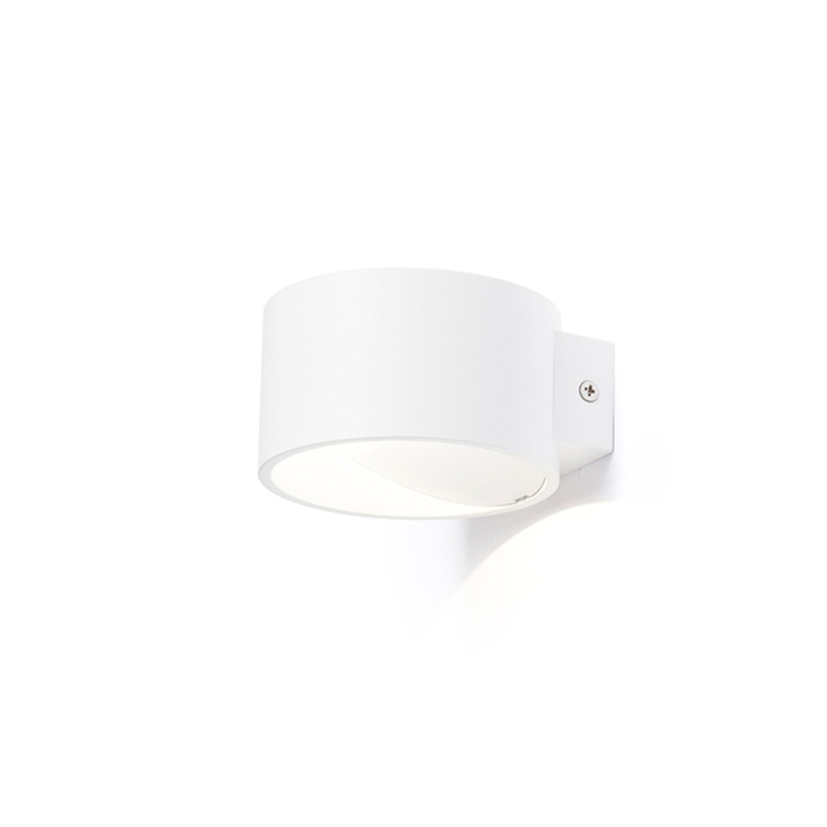 BIARITZ | applique murale ronde à LED, éclairage vers le haut et vers le bas | 5 W 3000 K | blanc