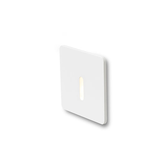 IRIA SQ inbouw wandlamp wit LED 3W