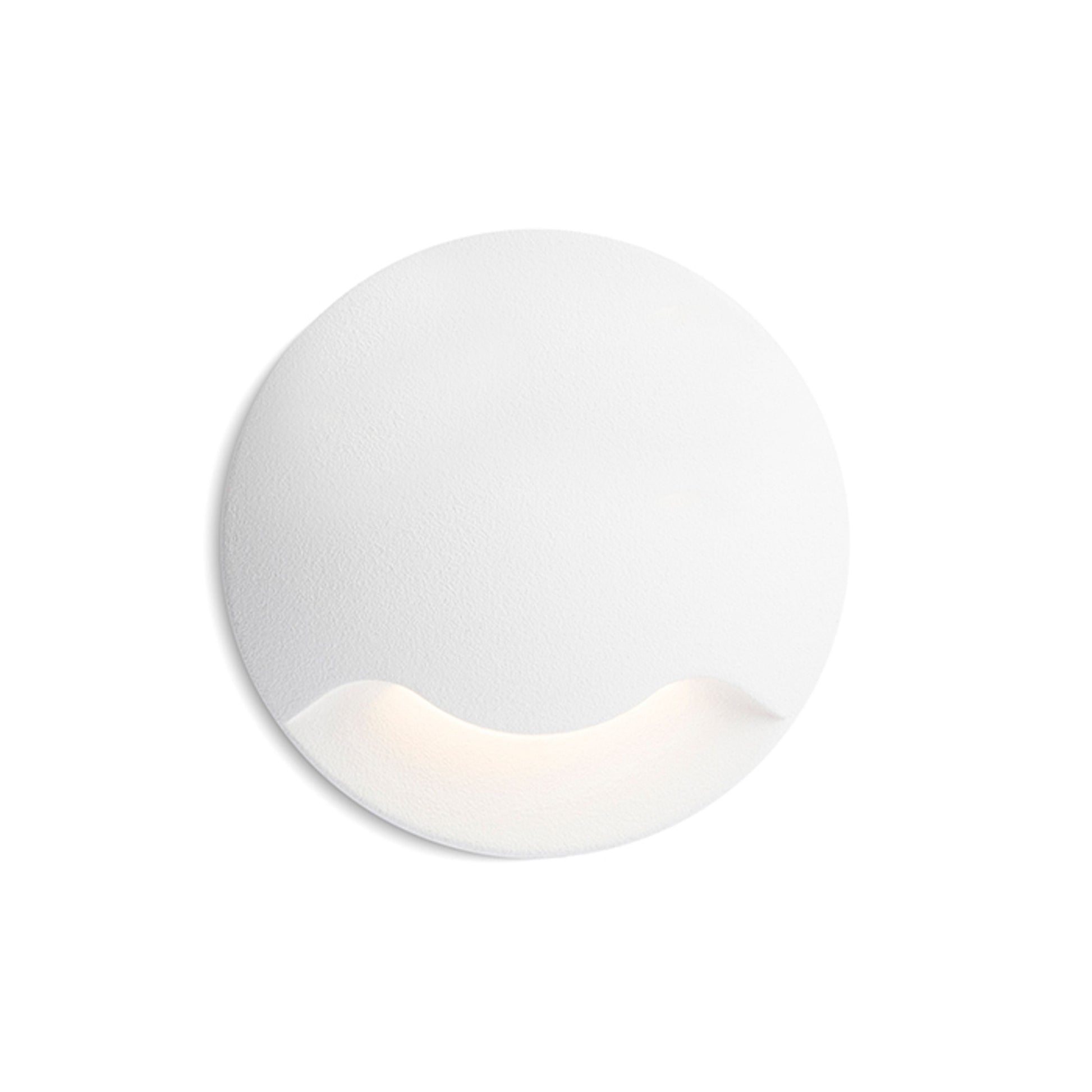 KICK I inbouw wandlamp buiten wit LED 3W